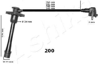 Ignition Cable Kit 132-02-200 - image 2