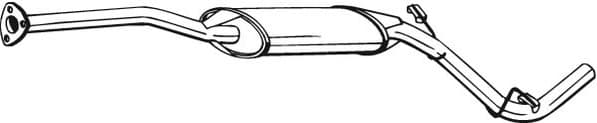 Centre Muffler 282-755