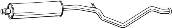 Centre Muffler 285-325