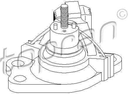 Mounting, engine 700 529
