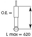 Shock Absorber Excel-G 343272 - image 2