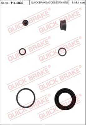 Repair Kit, brake caliper 114-0030