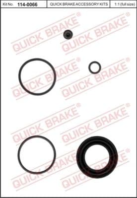 Repair Kit, brake caliper 114-0066