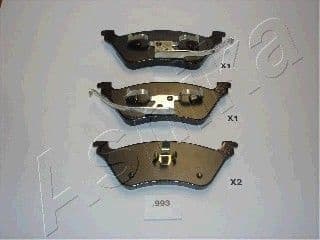Brake Pad Set, disc brake 51-09-993