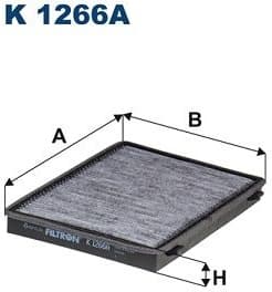 Filter, cabin air K 1266A