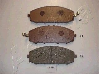 Brake Pad Set, disc brake 50-01-178