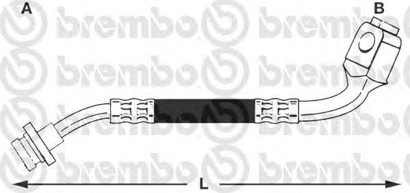 Brake hose front NI21.365