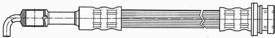 Brake hose rear OP21.193