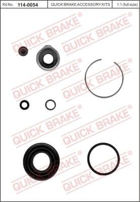 Repair Kit, brake caliper 114-0054