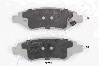 Brake Pad Set, disc brake 51-00-007
