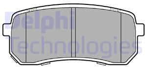 Brake Pad Set, disc brake LP3178