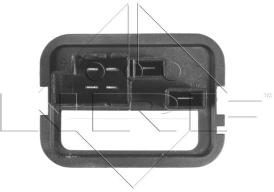 Resistor, interior blower 342037