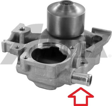 Water pump cooling system 1841