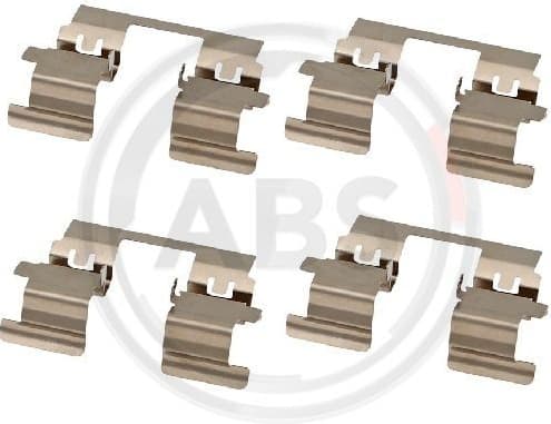 Accessory Kit, disc brake pad 2008Q