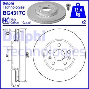 Brake Disc BG4317C