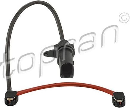 Warning Contact, brake pad wear 115 646