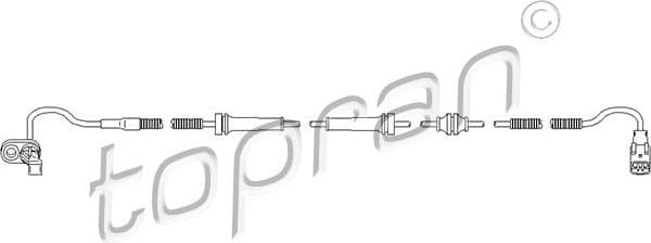 Sensor, wheel speed 722811