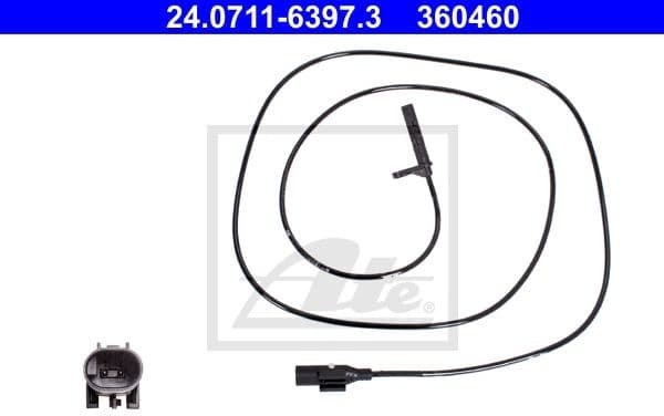 Sensor, wheel speed 24071163973