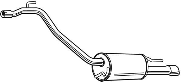 Rear Muffler 21478