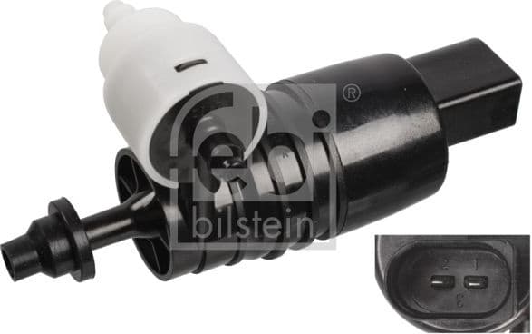 Washer Fluid Pump, window cleaning 107463