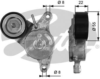 Tensioner belt T39392