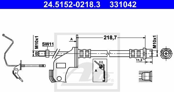 Brake Hose 24515202183