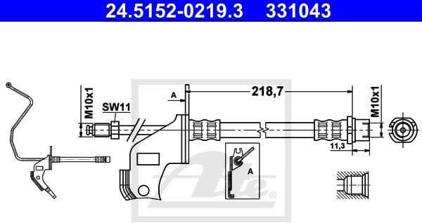 Brake Hose 24515202193