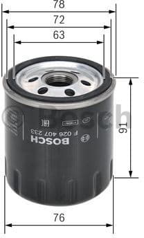 Oil Filter F026407233 - image 5