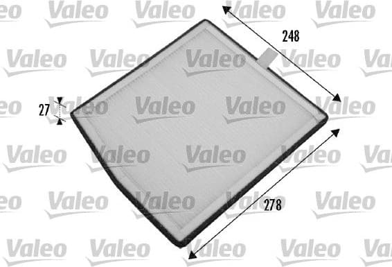 Filter, cabin air VALEO ESSENTIAL 698771