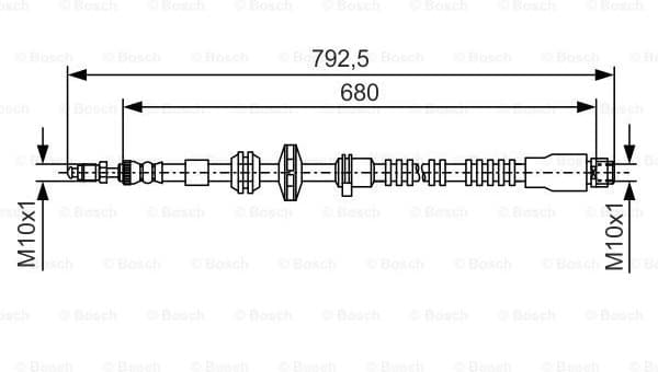 Brake Hose 1987481546