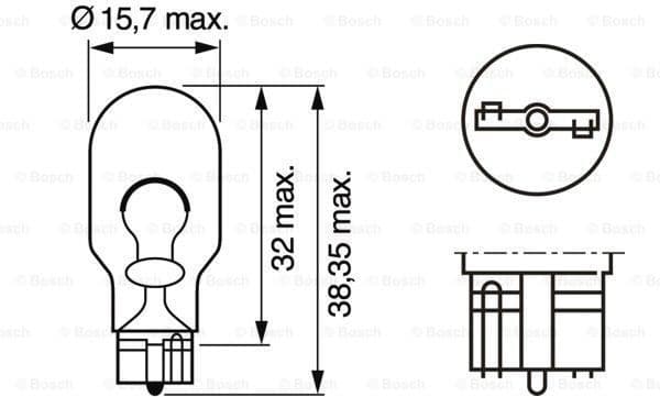 Bulb, direction indicator Pure Light BL 1 987 301 049 - image 5
