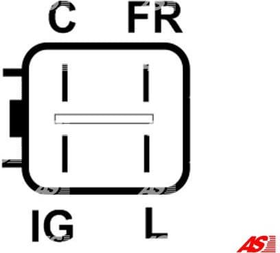 Alternator AS A6079 - image 5