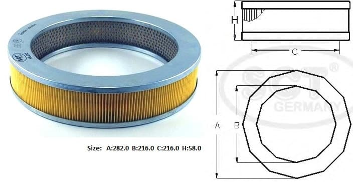 Filter air SB212 - image 3