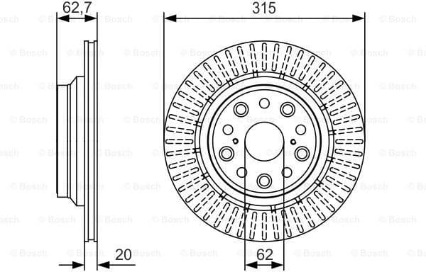 Brake Disc 0986479T06