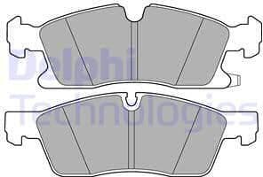 Brake Pad Set, disc brake LP3173