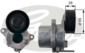 Belt Tensioner, V-ribbed belt DriveAlign™ T39165