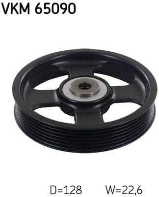 Deflection/Guide Pulley, V-ribbed belt VKM 65090