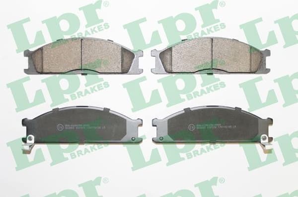 Brake Pad Set, disc brake 05P378