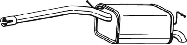 Rear Muffler 233-059