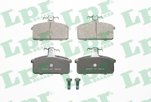 Brake Pad Set, disc brake 05P107