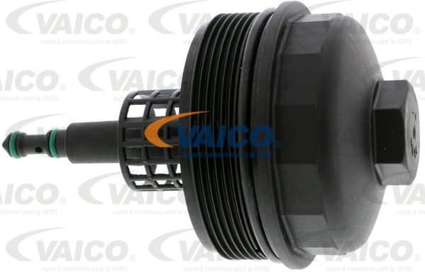 Cap, oil filter housing Original VAICO Quality V201802
