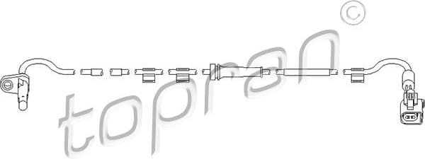 Sensor, wheel speed 303960