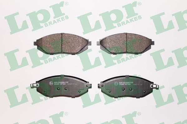 Brake Pad Set, disc brake 05P1629