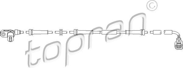 Sensor, wheel speed 110491