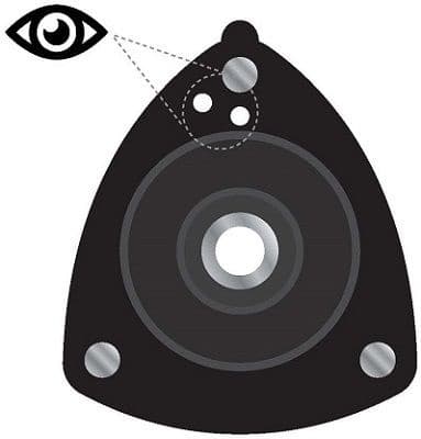 Repair Kit, suspension strut support mount Suspension Mounting Kit SM1025 - image 3