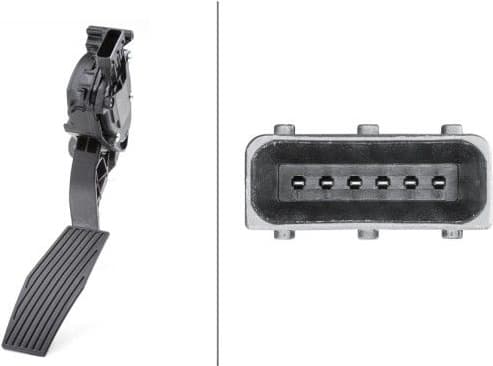 Sensor, accelerator pedal position 6PV 009 765-701