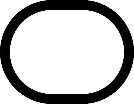 Gasket, cylinder head cover 420043P