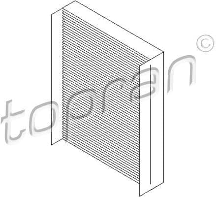 Filter, cabin air 722 555