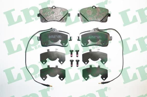 Brake Pad Set, disc brake 05P1601