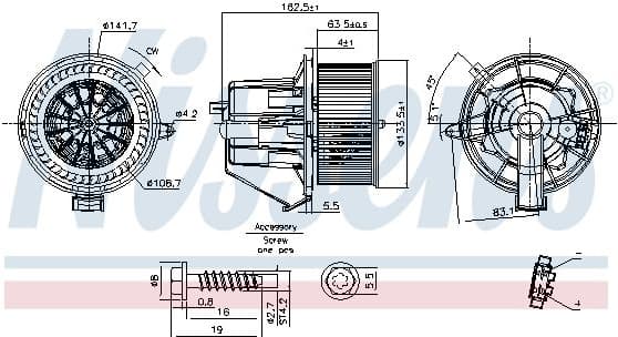 Interior Blower 87294
